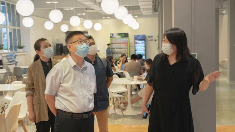 访企拓岗丨李新军副校长带队走访天下秀数字科技集团