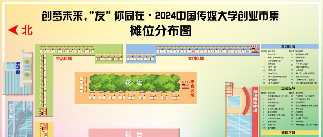 相约6月22日-创梦未来，“友”你同在·2024中国传媒大学创业市集等你来嗨