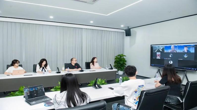 访企拓岗丨王达品副书记带队与无忧传媒开展线上访企座谈