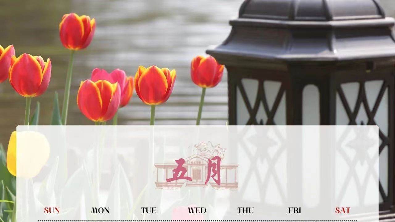 五月日历丨中国传媒大学校友会祝海内外校友五月快乐！