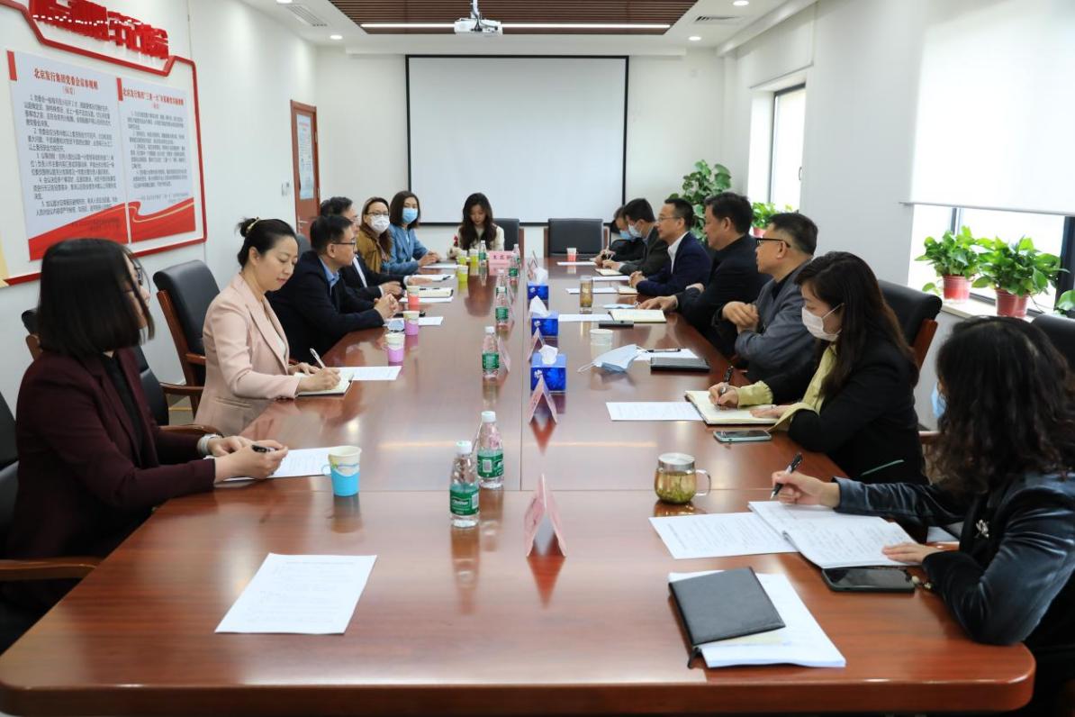 访企拓岗丨李新军副校长带队走访北京发行集团