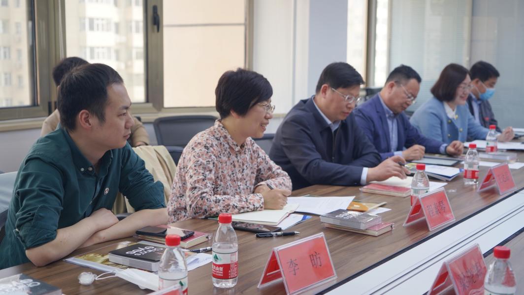 访企拓岗丨王达品副书记带队赴中国新闻社开展座谈调研