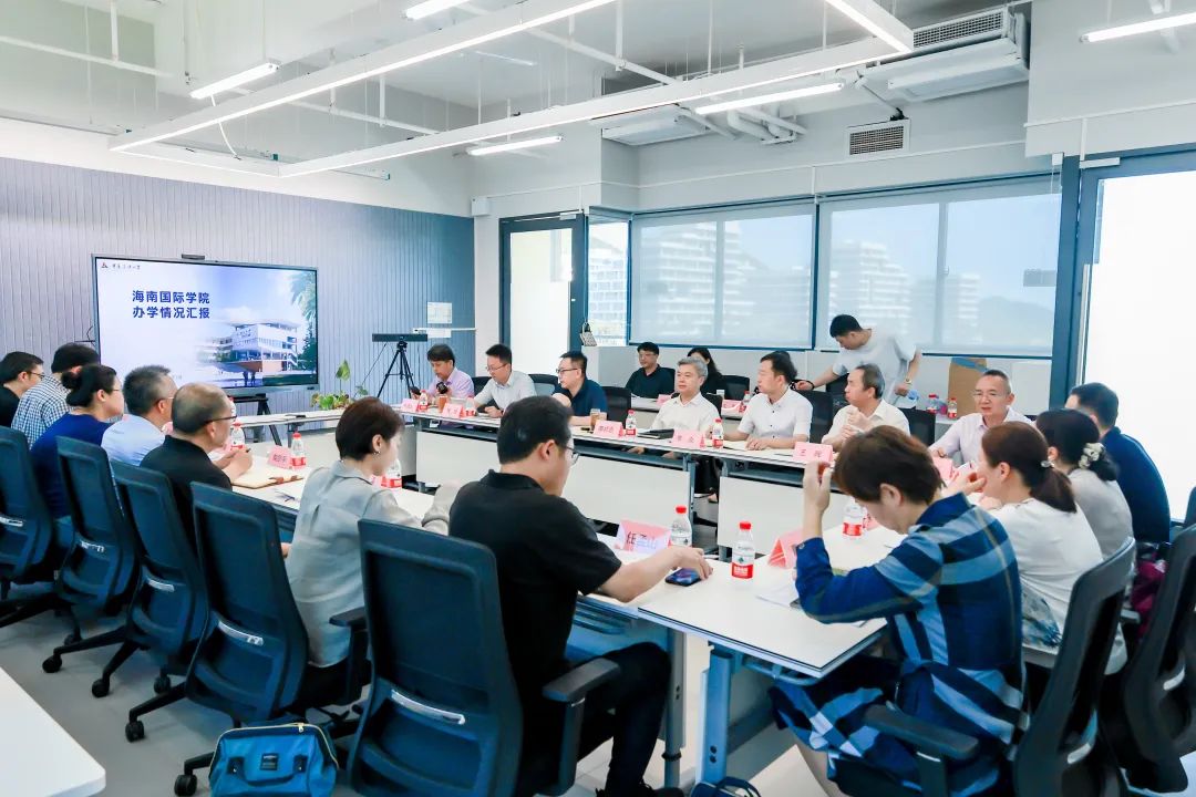 廖祥忠书记率队赴海南陵水黎安国际教育创新试验区考察调研