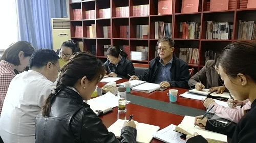 刘延平副校长调研校教育基金会秘书处迎评工作